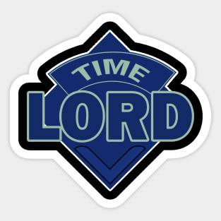 Time Lord - Doctor Who Style Logo Sticker